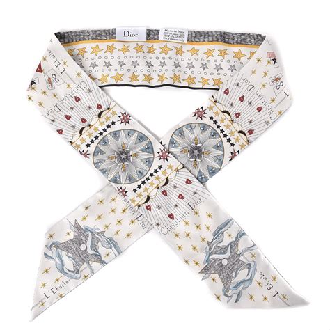 christian Dior mitzah scarf